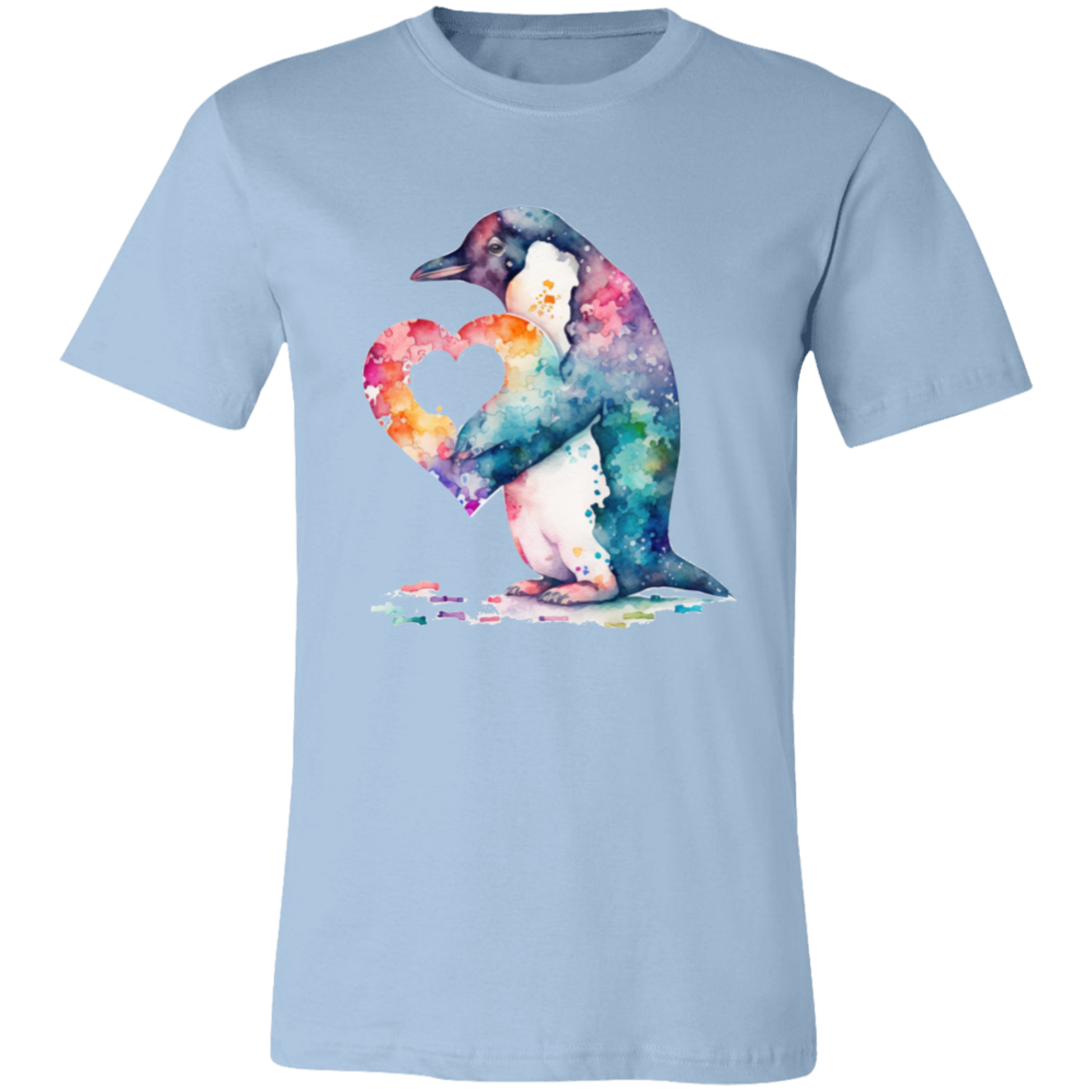 Sweetheart Penguin Unisex T-Shirt